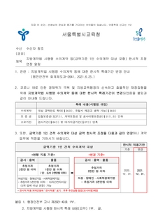 지방계약법 시행령 수의계약 등 한시적 조정 연장 안내