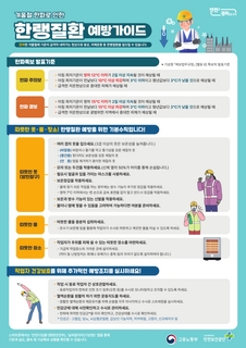 옥외작업자 한랭질환 예방가이드(2021. 11.)