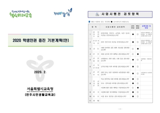 2020 및 2021 학생 인권증진 기본계획